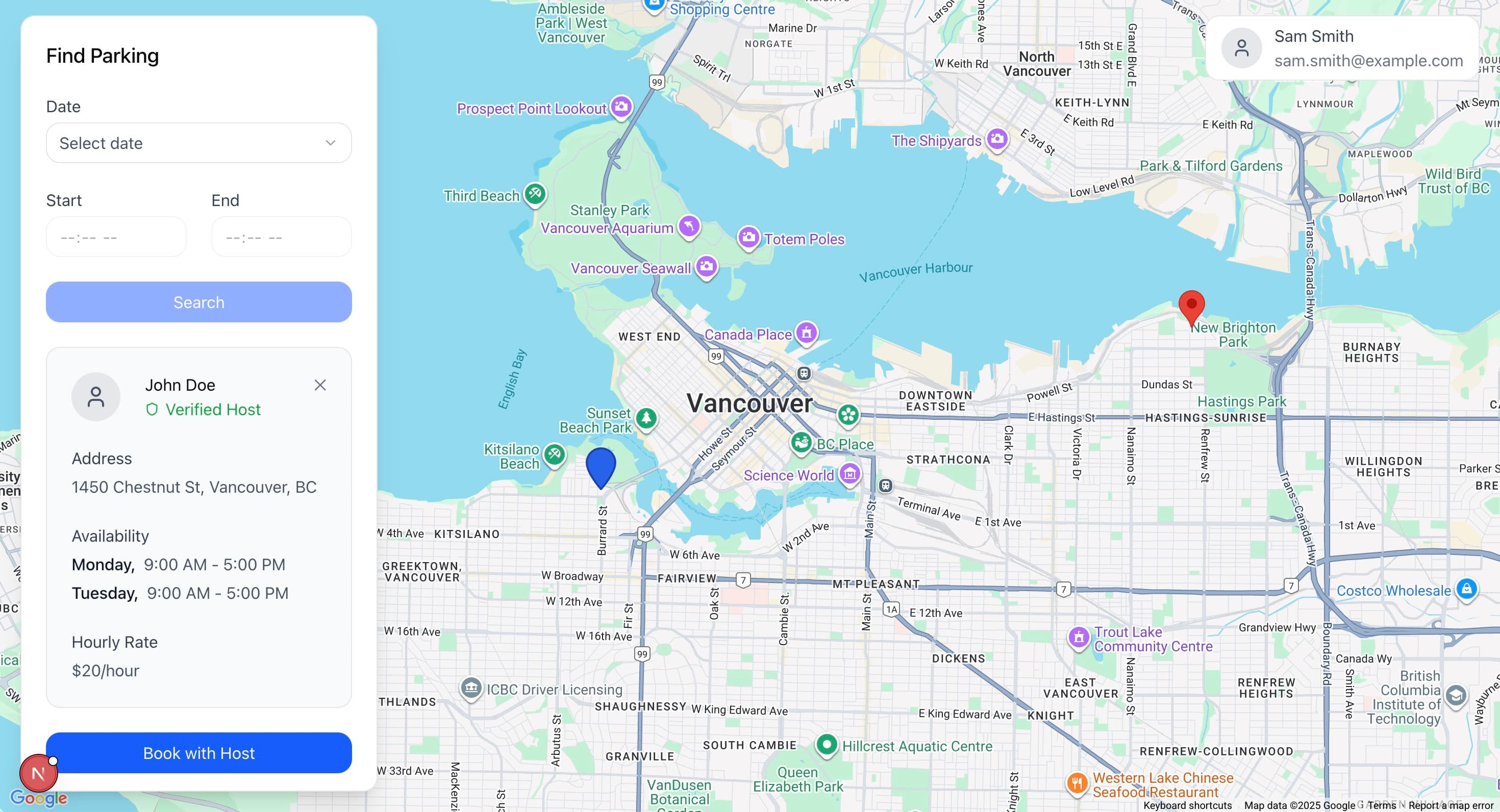 ParkShare screenshot 1